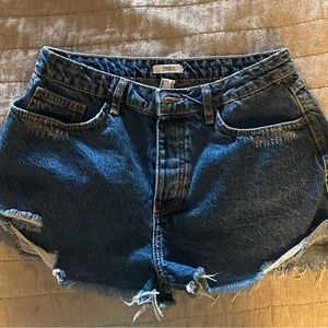 Denim shorts forever 21